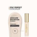 Flormar Stay Perfect Concealer: High Pigment, Long Lasting, Natural Finish - Banish Dark Circles & Blemishes.