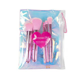 Nascita Travel Makeup Brush Set with Pouch 5-Piece