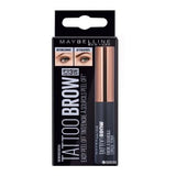 Maybelline New York Tattoo Brow Light Brown - Temporary Eyebrow Tattoo for Fuller Brows, Water-Resistant & Long-Lasting