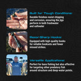 Reaction Tackle Lead Swing Football Jigs - 5-PACK