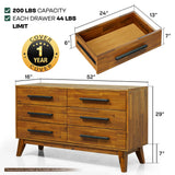 Legacy Solid Wood Dresser