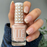 Pastel Nude Nail Polish - No. 751: Long Lasting, Vegan, Cruelty-Free, Chip Resistant, Non-Toxic, Natural Nail Color