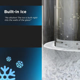 Margarita Freezer Glass Gift for Sister (Freezable Ice-Wall) Stemless Cocktail Cooling Cup - Drinking Gift Idea Christmas or Birthday for Sister in Law (12oz)