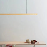 LINDÖ Wood Dimmable Linear Pendant Light | 3CARATS