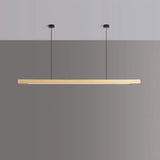 LINDÖ Wood Dimmable Linear Pendant Light | 3CARATS