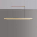 LINDÖ Wood Dimmable Linear Pendant Light | 3CARATS