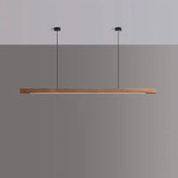LINDÖ Wood Dimmable Linear Pendant Light | 3CARATS