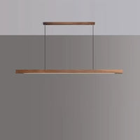 LINDÖ Wood Dimmable Linear Pendant Light | 3CARATS