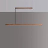 LINDÖ Wood Dimmable Linear Pendant Light | 3CARATS