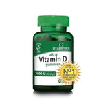 Vitabiotics Ultra Vitamin D Gummies - Vegan, Orange Flavor, 1000 IU D3 per Gummy