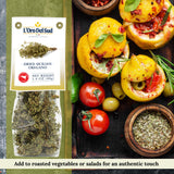 L'Oro Del Sud, Oregano, Dried Sicilian Oregano on the Stem, 1.4 oz (40 g)