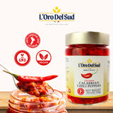 L'Oro Del Sud, Crushed Calabrian Chili Peppers, 10.9 oz (309 g)