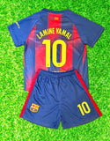 Lamine Yamal Barcelona Soccer Jersey Kids Toddler & Youth Sizes