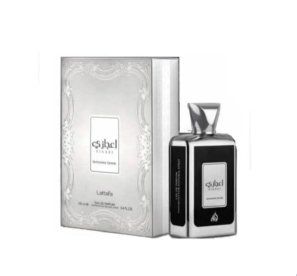 Lattafa Ejaazi Intensive Silver Unisex 3.4 oz EDP Spray