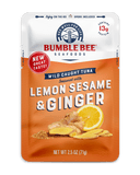 BUMBLE BEE TUNA - LEMON SESAME & GINGER