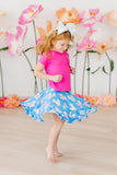 Let the Good Times Roll Ruffle Twirl Skort