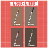 Maybelline New York Build a Brow 2-in-1 Eyebrow Pencil & Gel - Long Lasting, Smudge Proof, Precise Application