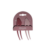 Janeke Small Pink Hair Clips Gentle Grip Hair Accessories 2 Pack
