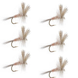 Light Hendrickson Classic Dry Fly - 6 Flies Size 14
