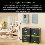 Nature's Generator Lithium 6000 Power Pod