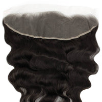 Loose Wave 13x4 Transparent Lace Human Hair Frontal