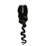 Loose Wave 2x6 Transparent Lace Human Hair Closure