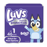 Luvs Platinum Protection Baby Diapers Size 1, 46 Count