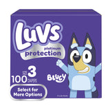 Luvs Platinum Protection Baby Diapers, Size 3, 100 Count
