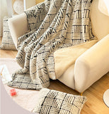 Luxury Faux Rabbit Fur Flannel Throw Blanket | 3CARATS