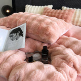Luxury Soft Faux Rabbit Fur Duvet Cover Set | 3CARATS