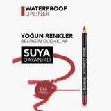 Flormar Waterproof Matte Lip Liner in 246 Rosebush