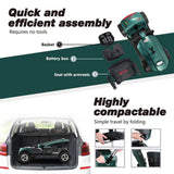 Metro Mobility Max Plus 24V/20AH Heavy Duty Electric Drive Mobility Scooter, 300LBS (SAK93164)