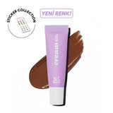 Cream Co. 3 in 1 Lip Balm - Mocha Tinted, Hyaluronic Acid & Ceramide - Moisturizing, Repairing, Vegan