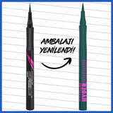 Maybelline New York Hyper Precise All Day Eyeliner 730 Jungle - Long-Lasting, Smudge-Proof, Precise Application