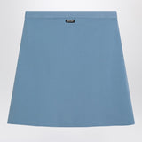 Miu Miu Light Blue Skirt In Technical Yarn Women