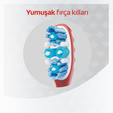 Colgate 360 Advanced Optic White Toothbrush - Whiter Teeth, Tongue & Cheek Cleaner, Medium Bristles, Plaque Removal