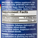 Basic’s Vitamin D3 Dietary Supplement, 2000 IU