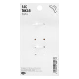Eklips Pastel Frosted Star Hair Clips 2-Pack