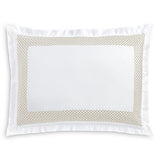 Hudson Park Collection Embroidered Geo Sham