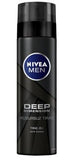 Nivea Men Deep Dimension Shaving Gel 200ml - Gentle Shaving for Sensitive Skin