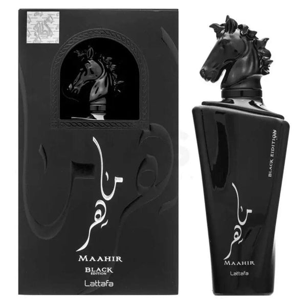 Maahir Black Edition By Lattafa For Unisex 3.3oz EDP Spray