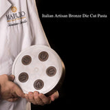 Marulo, Calamarata Pasta, Artisan Bronze Die-Cut Pasta, 12 Pack x 1.1 lb