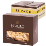 Marulo, Penne Pasta, Artisan Bronze Die-Cut Pasta, 12 Pack x 1.1 lb