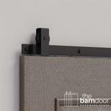 Flat Top Top Mount Heavy Duty Sliding Barn Door Hardware Kit