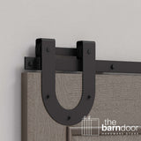 Horseshoe Heavy Duty Sliding Barn Door Hardware Kit