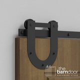 Rustic Horseshoe Barn Door Hardware Kit
