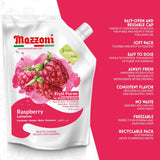 Mazzoni, Raspberry Puree, 100% Pure Raspberries, Just Fruit, No Sugar Added, 2.2 lb