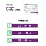 McKesson Adult Pull Up Underwear, Ultimate