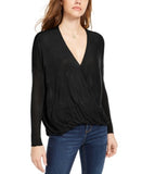 Polly & Esther Juniors Surplice-Neck Top