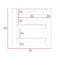 Kitchen Island - 40 Inches